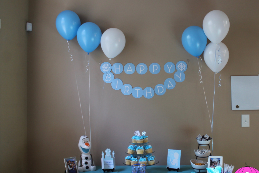 easy diy elsa snowflake party